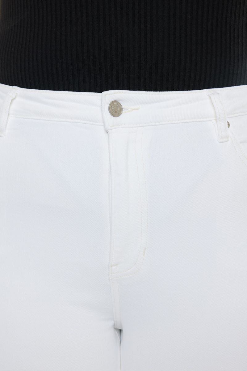 Rita High Rise Slim Straight Jeans (Plus Size) - Official Kancan USA