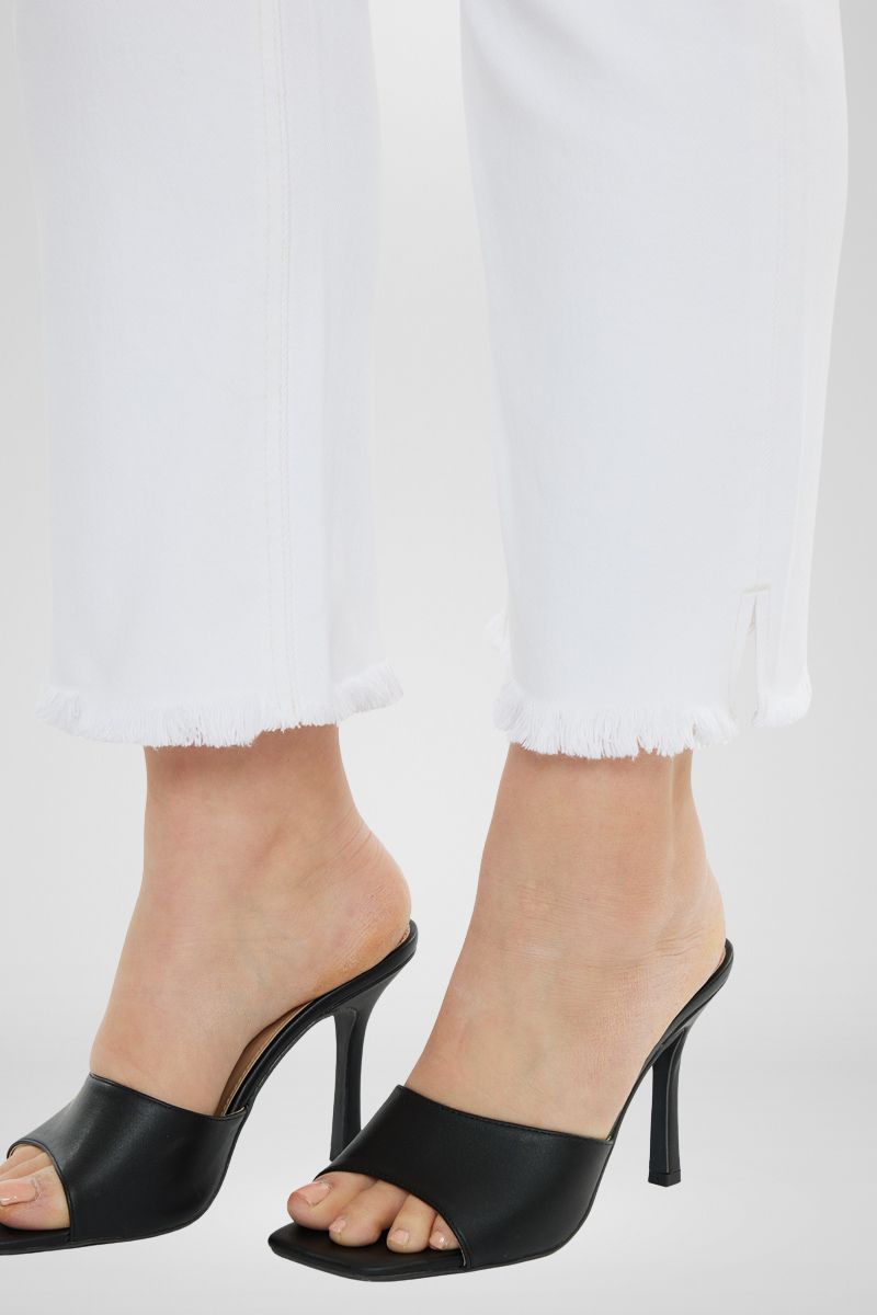 Rita High Rise Slim Straight Jeans (Plus Size) - Official Kancan USA