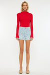 Lilly Floral High Rise Shorts - Official Kancan USA