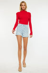 Lilly Floral High Rise Shorts - Official Kancan USA