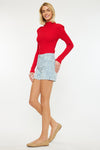 Lilly Floral High Rise Shorts - Official Kancan USA