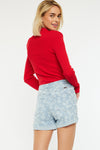 Lilly Floral High Rise Shorts - Official Kancan USA