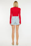 Lilly Floral High Rise Shorts - Official Kancan USA