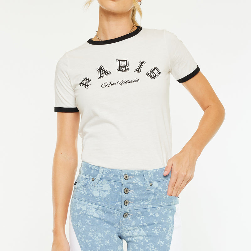 Smith Mid Rise Contrast Shorts - Official Kancan USA