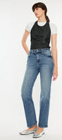 Ophelia High Rise True Straight Leg Jeans - Official Kancan USA