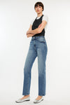 Ophelia High Rise True Straight Leg Jeans - Official Kancan USA