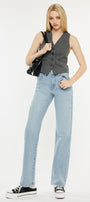 Princess High Rise True Straight Leg Jeans - Official Kancan USA