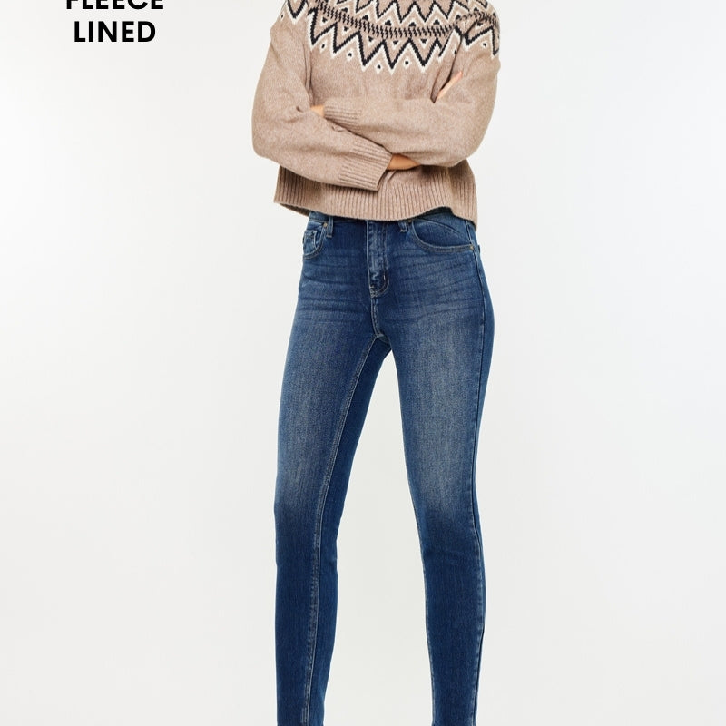 Rochelle High Rise Super Skinny Jeans - Official Kancan USA