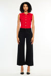 Dianella High Rise Crop Wide Leg Jeans - Official Kancan USA