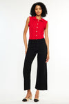 Dianella High Rise Crop Wide Leg Jeans - Official Kancan USA