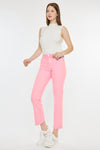 Hannah Mid Rise Straight Jeans