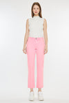Hannah Mid Rise Straight Jeans