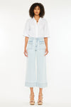 Jace High Rise Crop Wide Leg Jeans - Official Kancan USA