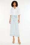 Jace High Rise Crop Wide Leg Jeans - Official Kancan USA