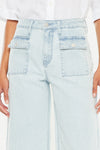 Jace High Rise Crop Wide Leg Jeans - Official Kancan USA