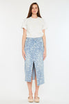 Hibiscus High Rise Midi Skirt