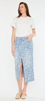 Hibiscus High Rise Midi Skirt - Official Kancan USA