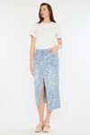 Hibiscus High Rise Midi Skirt