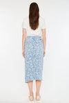 Hibiscus High Rise Midi Skirt