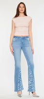 Lydia Mid Rise Flare Jeans - Official Kancan USA