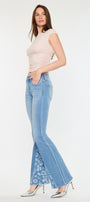 Lydia Mid Rise Flare Jeans - Official Kancan USA