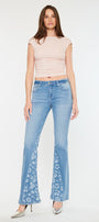 Lydia Mid Rise Flare Jeans - Official Kancan USA