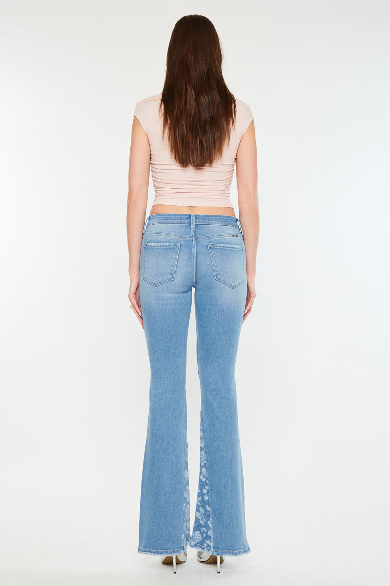 Lydia Mid Rise Flare Jeans - Official Kancan USA