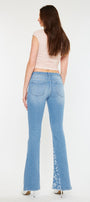 Lydia Mid Rise Flare Jeans - Official Kancan USA