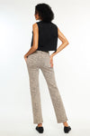 Pheonix High Rise Leopard Straight Jeans - Official Kancan USA