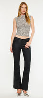 Scarlett Low Rise Coated Bootcut Jeans - Official Kancan USA