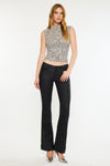 Scarlett Low Rise Coated Bootcut Jeans