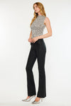 Scarlett Low Rise Coated Bootcut Jeans