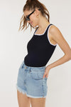 Lucetta Ultra High Rise Mom Shorts - Official Kancan USA