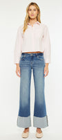 Sierra Mid Rise Wide Leg Jeans - Official Kancan USA