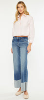 Sierra Mid Rise Wide Leg Jeans - Official Kancan USA