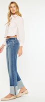 Sierra Mid Rise Wide Leg Jeans - Official Kancan USA