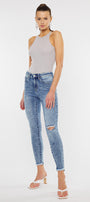 Kara High Rise Ankle Skinny Jeans - Official Kancan USA