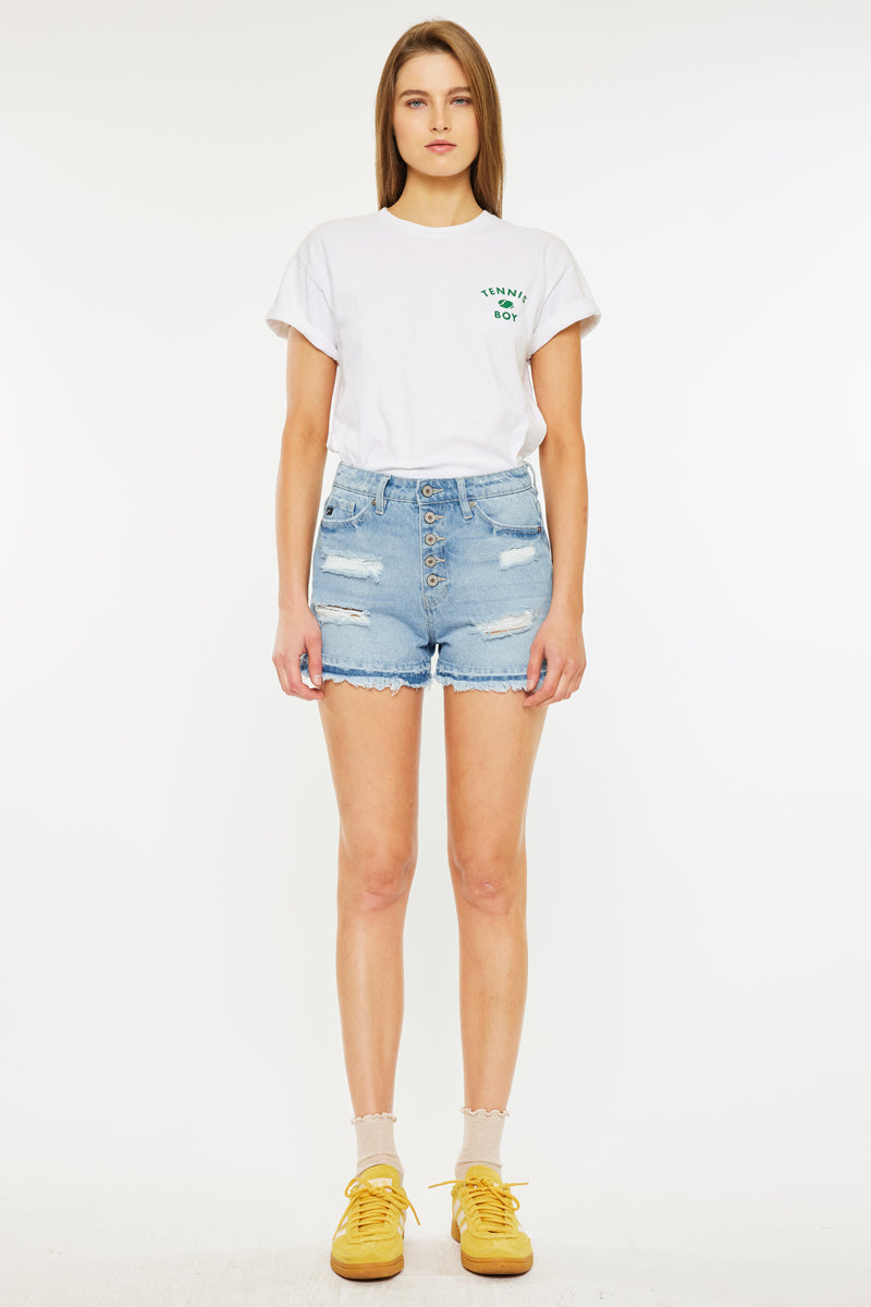 Lorraine Ultra High Rise Shorts - Official Kancan USA