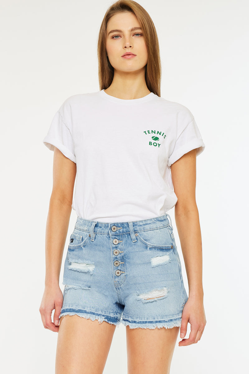 Lorraine Ultra High Rise Shorts - Official Kancan USA