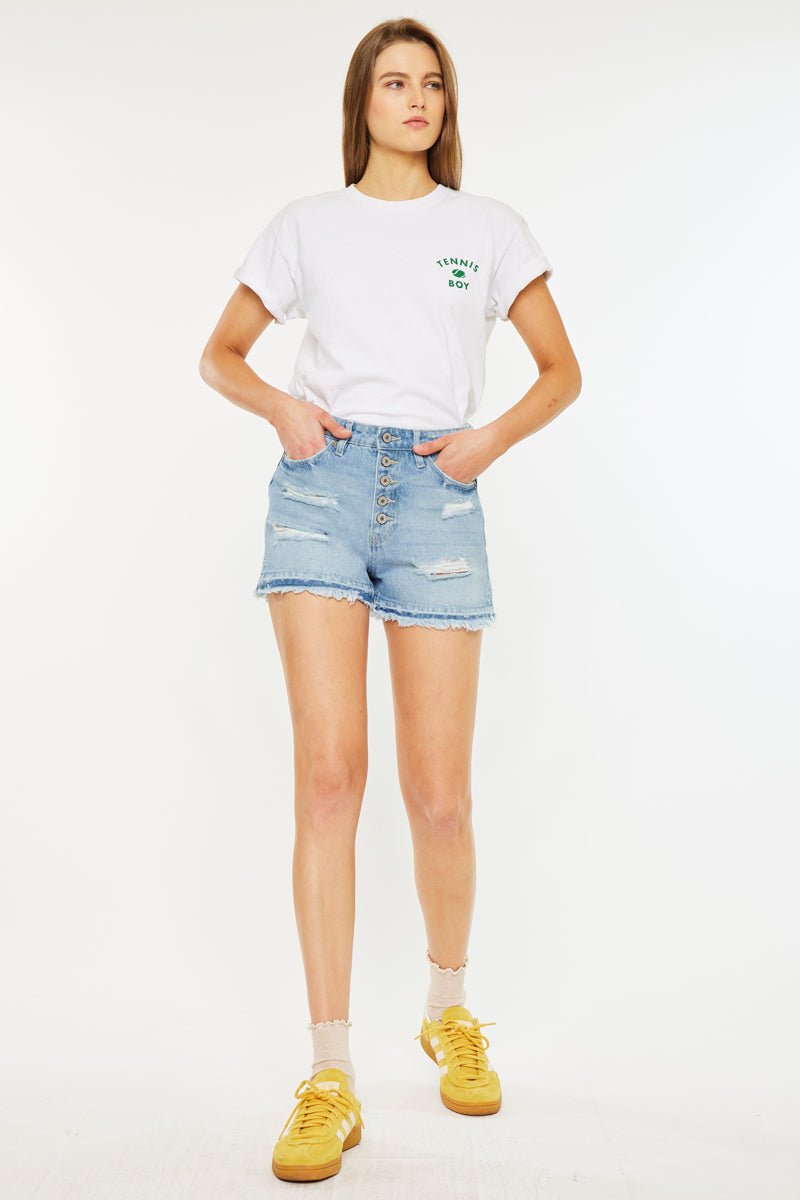 Lorraine Ultra High Rise Shorts - Official Kancan USA