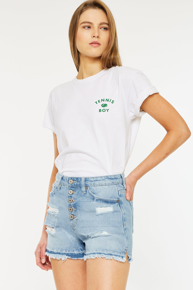 Lorraine Ultra High Rise Shorts - Official Kancan USA