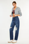 Wrene Ultra High Rise 90's Boyfriend Jeans - Official Kancan USA