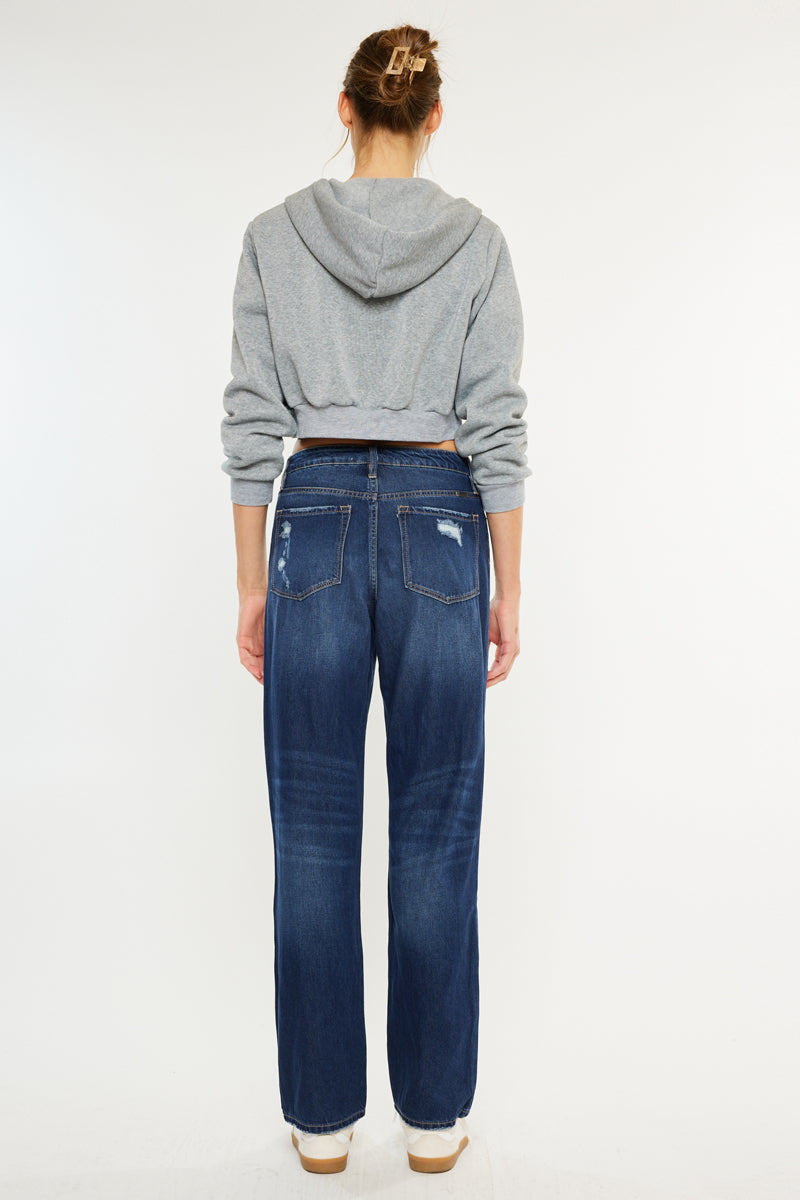 Wrene Ultra High Rise 90's Boyfriend Jeans - Official Kancan USA