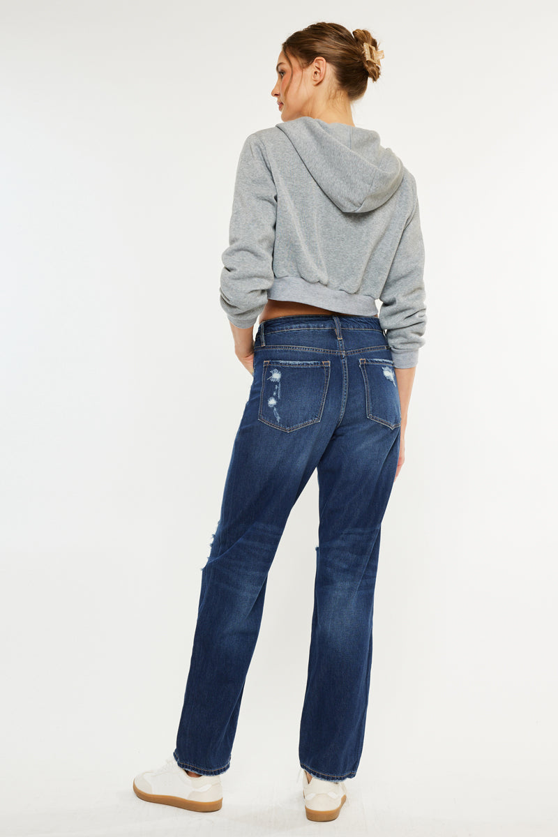 Wrene Ultra High Rise 90's Boyfriend Jeans - Official Kancan USA