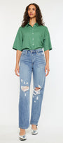 Wrene Ultra High Rise 90's Boyfriend Jeans - Official Kancan USA