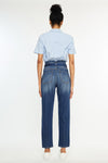 Blossom Ultra High Rise Belted Mom Jeans - Official Kancan USA