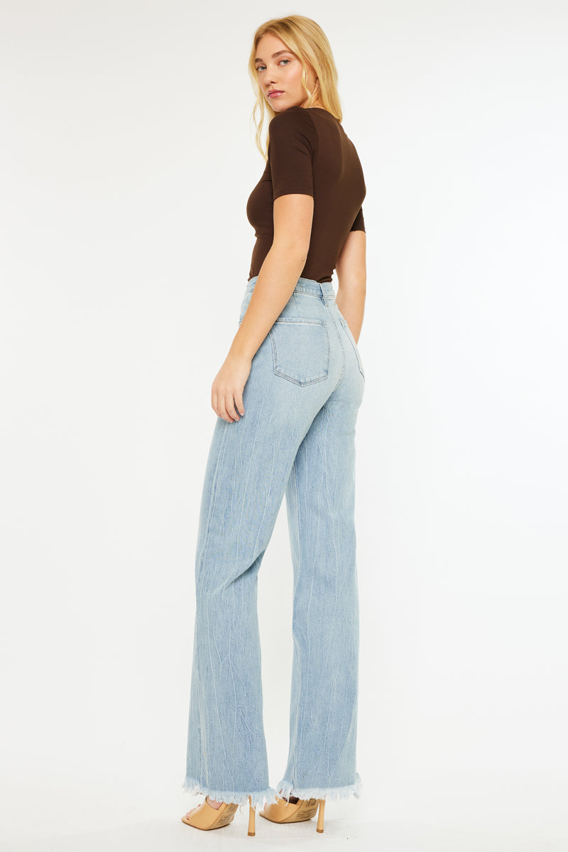 Starla Ultra High Rise Vintage 90's Flare Jeans - Official Kancan USA