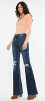 Bailey High Rise Flare Jeans - Official Kancan USA