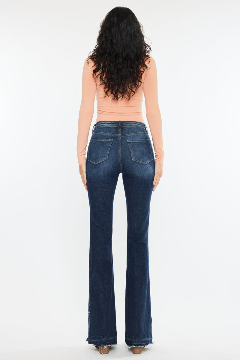 Bailey High Rise Flare Jeans - Official Kancan USA