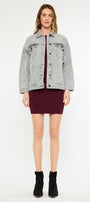 Aaliyah Oversized Denim Jacket - Official Kancan USA